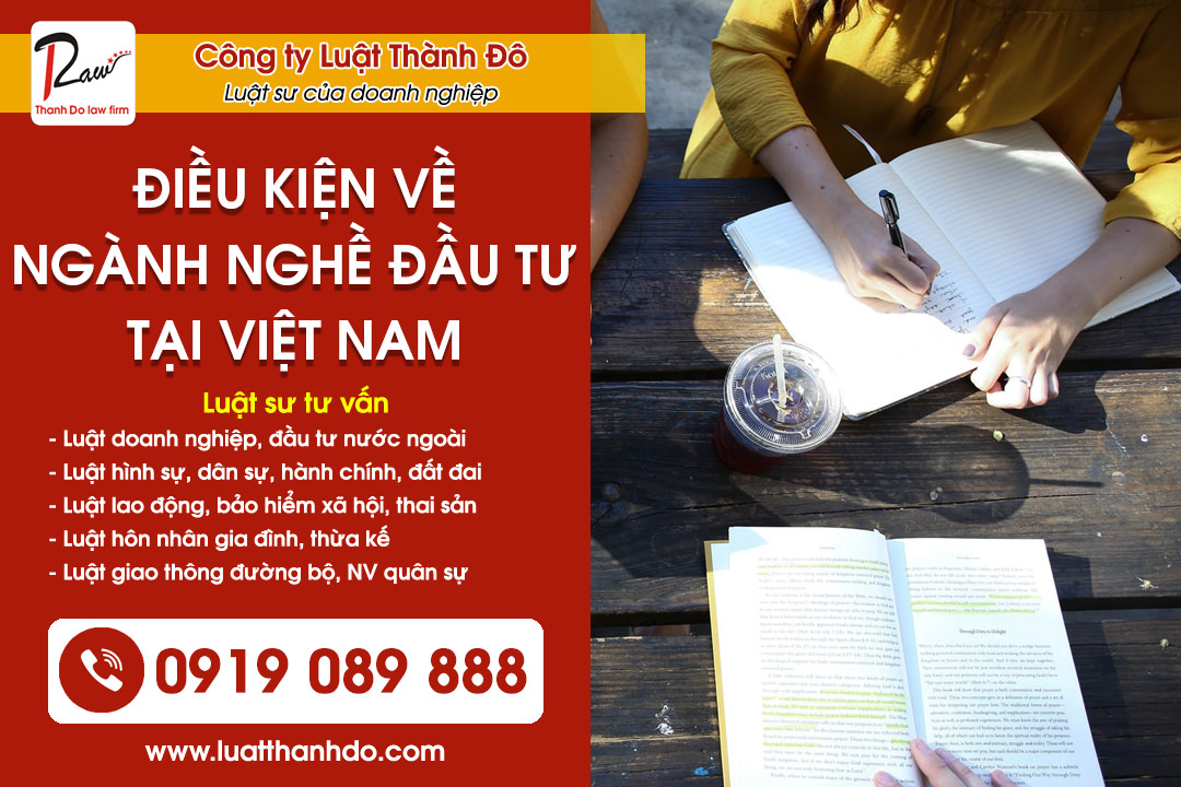 Điều kiện về ngành nghề đầu tư tại Việt Nam