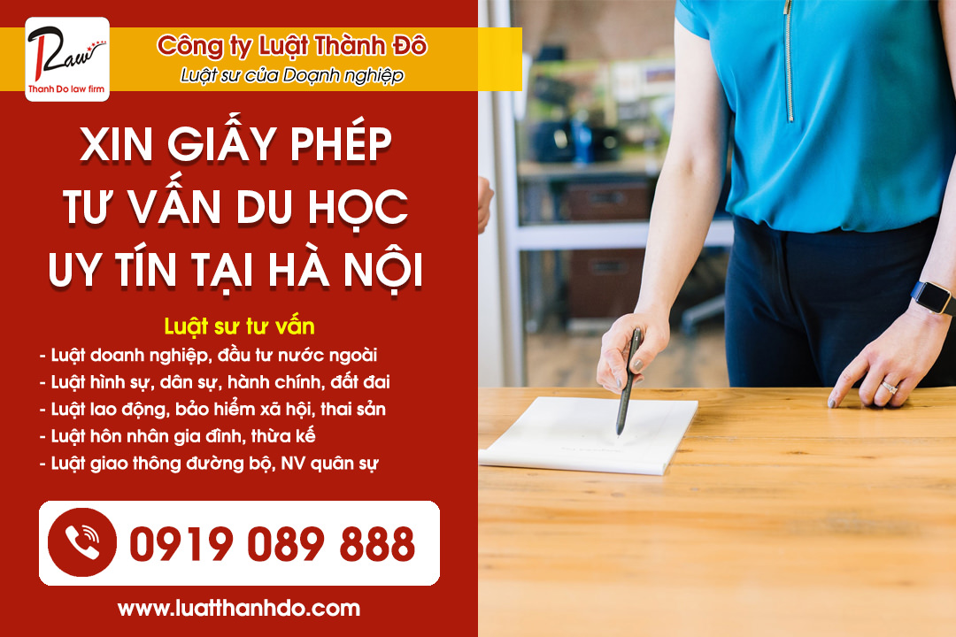 Dịch vụ làm giấy phép tư vấn du học uy tín tại Hà Nội