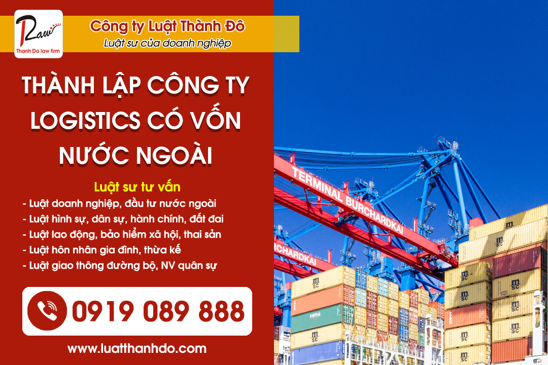 Thành lập công ty Logistics có vốn nước ngoài tại Việt Nam