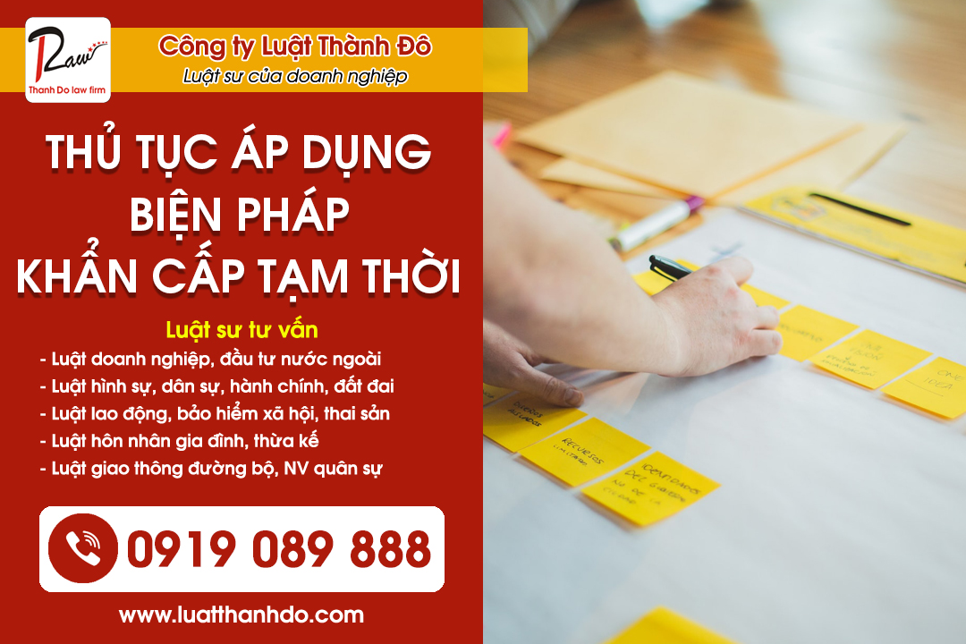 Quy định pháp luật Việt Nam về biện pháp khẩn cấp tạm thời